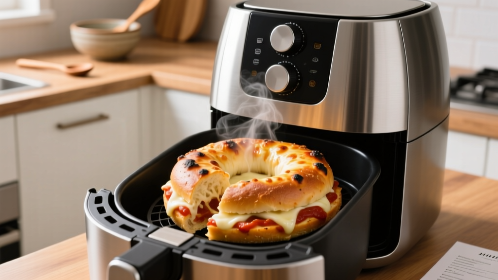 Pizza Bagels in Air Fryer: Crispy, Fast & Foolproof