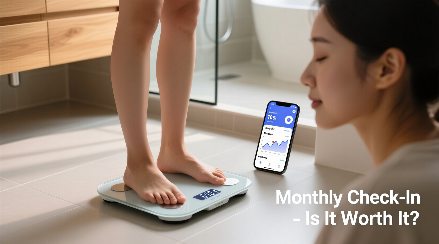 is a smart scale worth it if you only weigh yourself once a month