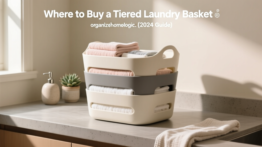 Where to Buy a Tiered Laundry Basket (2024 Guide)