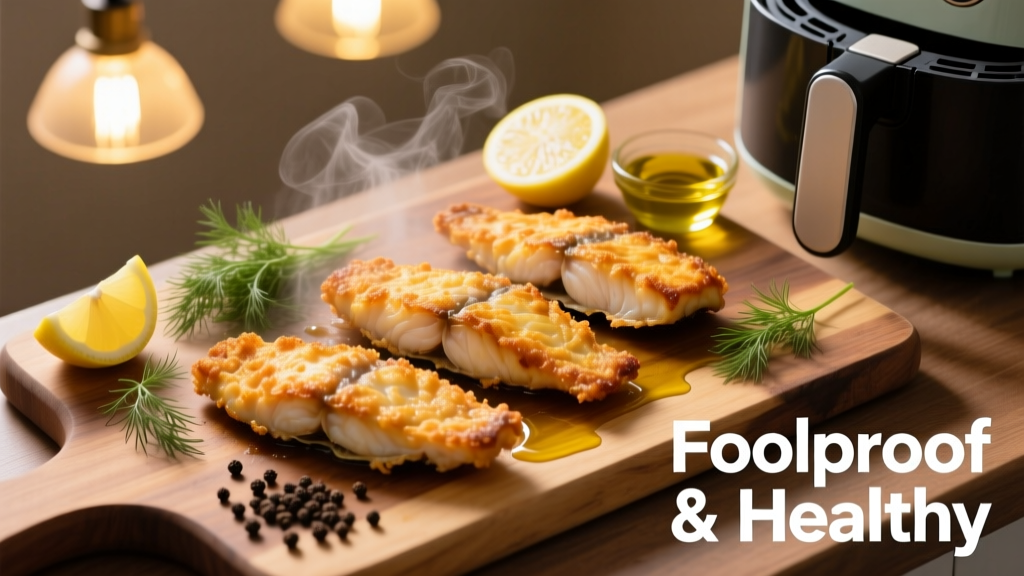 Air Fried Sea Bass Fillets: Crispy, Healthy & Foolproof