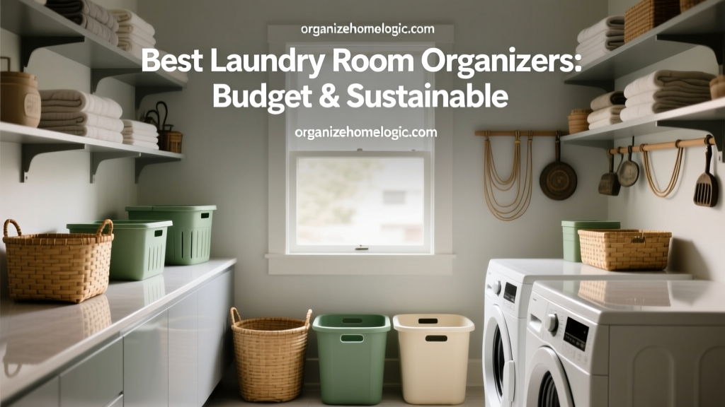 Best Laundry Room Organizers: Budget & Sustainable