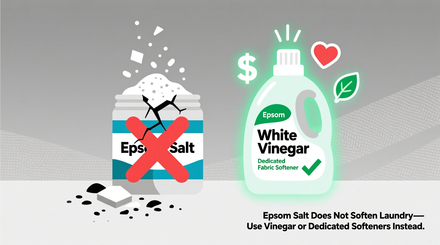 epsom salt in laundry helpful or harmful
