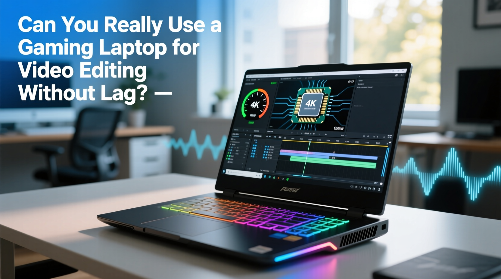 can you really use a gaming laptop for video editing without lag issues