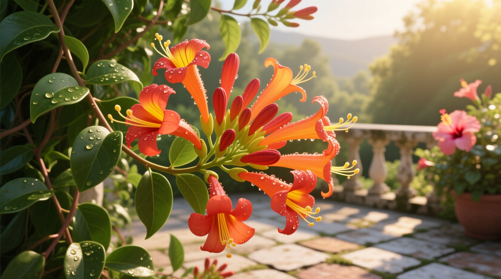 cape honeysuckle flower