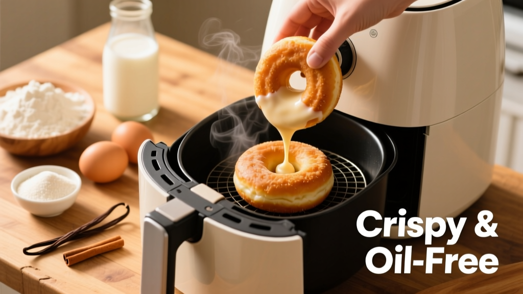 Air Fryer Doughnuts: Crispy & Oil-Free Recipe