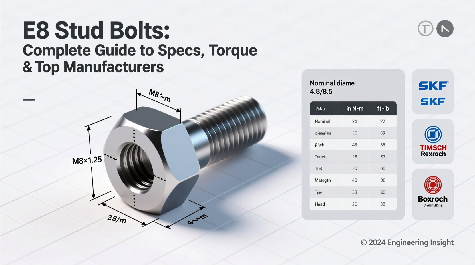 best stud bolt e8
