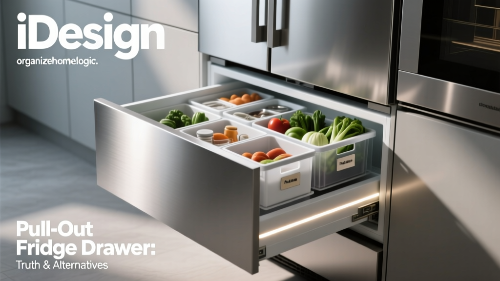 iDesign Pull-Out Fridge Drawer: Truth & Alternatives