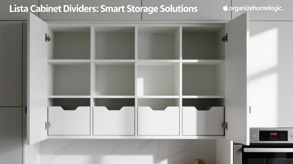 Lista Cabinet Dividers: Smart Storage Solutions