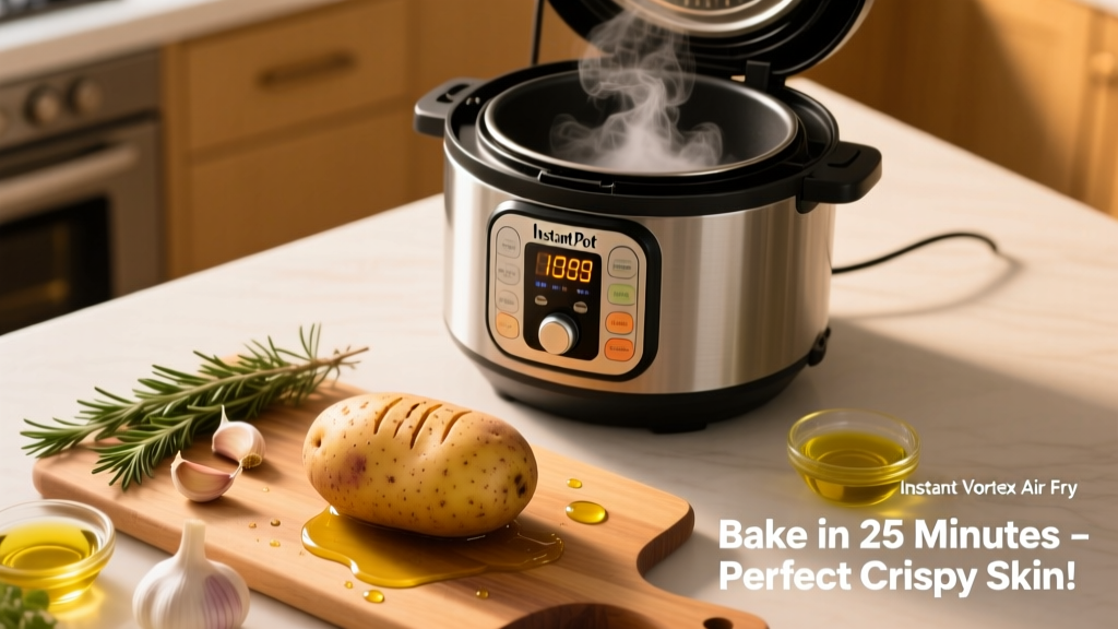 How to Bake a Potato in the Instant Pot Vortex Air Fryer