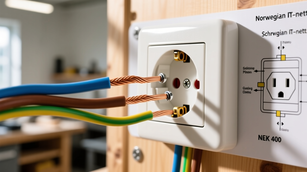 Wiring an Electrical Outlet in Norway: IT-Nett & Schuko Diagram Guide