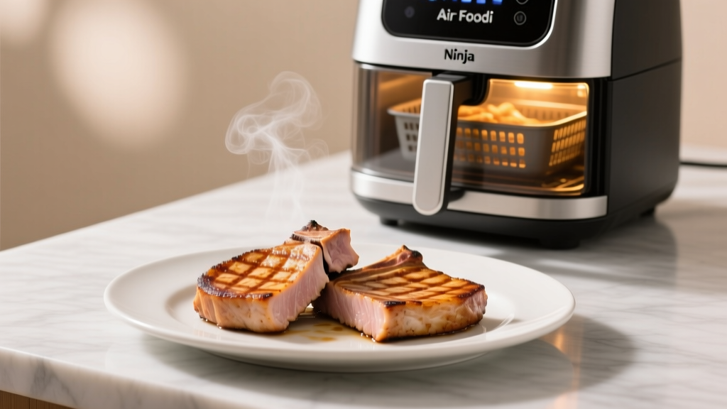 Perfect Pork Chops in Your Ninja Foodi Air Fryer