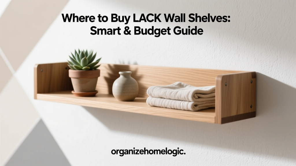 Where to Buy LACK Wall Shelves: Smart & Budget Guide