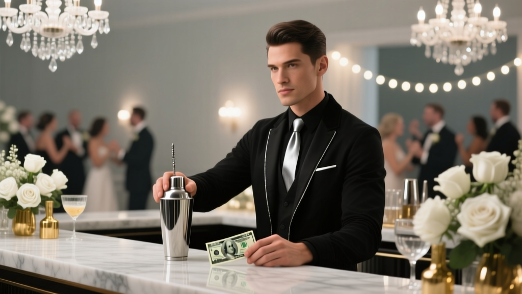 Wedding Bartender Tips: Exact Amounts & Cash vs. Check