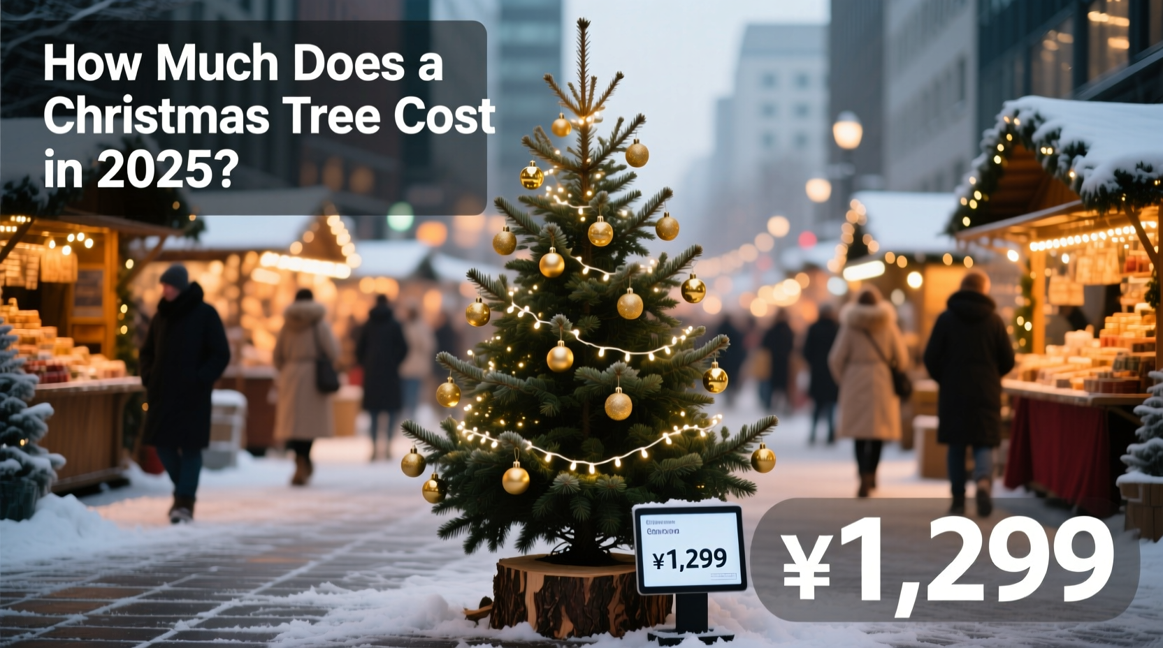 how much does christmas tree cost