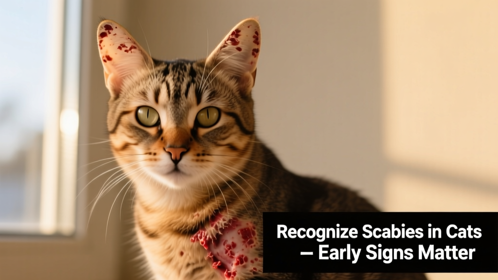Scabies in Cats Is Rare, But Here's What to Watch For