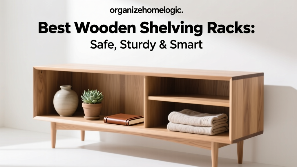Best Wooden Shelving Racks: Safe, Sturdy & Smart
