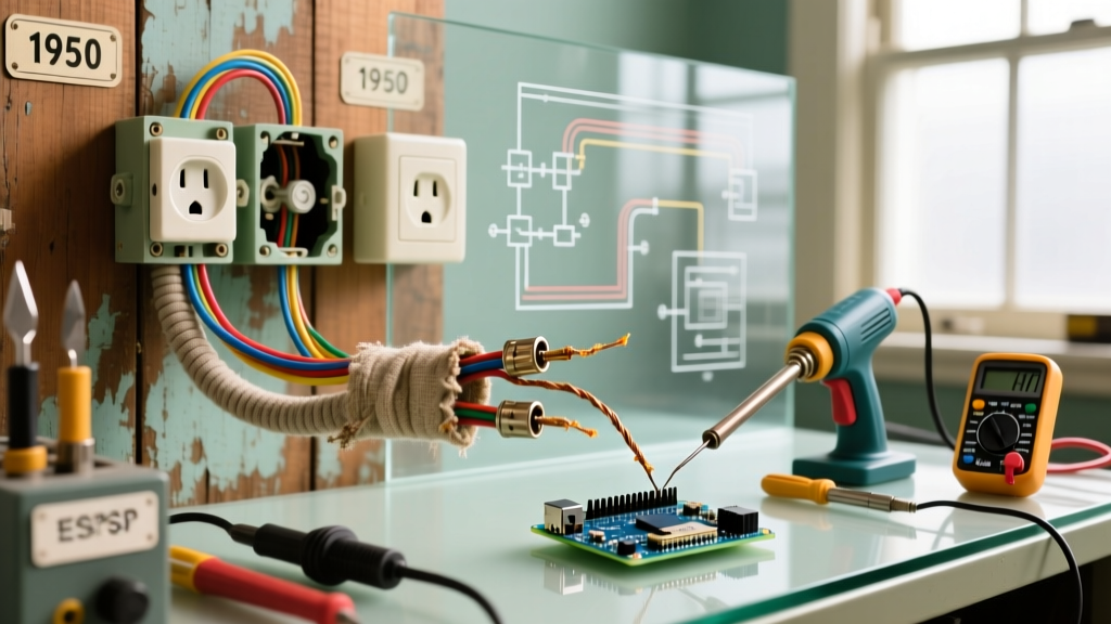 1950s Electrical Wiring Safety: Identifying Hazards and Upgrade Paths