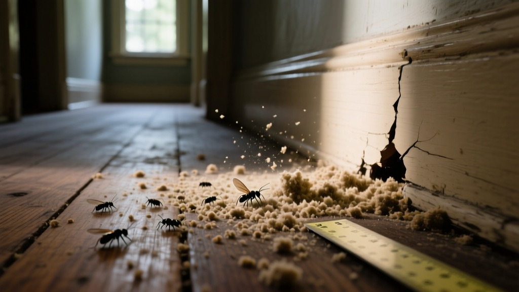 Frass on Floor: What Pest Is Leaving It?