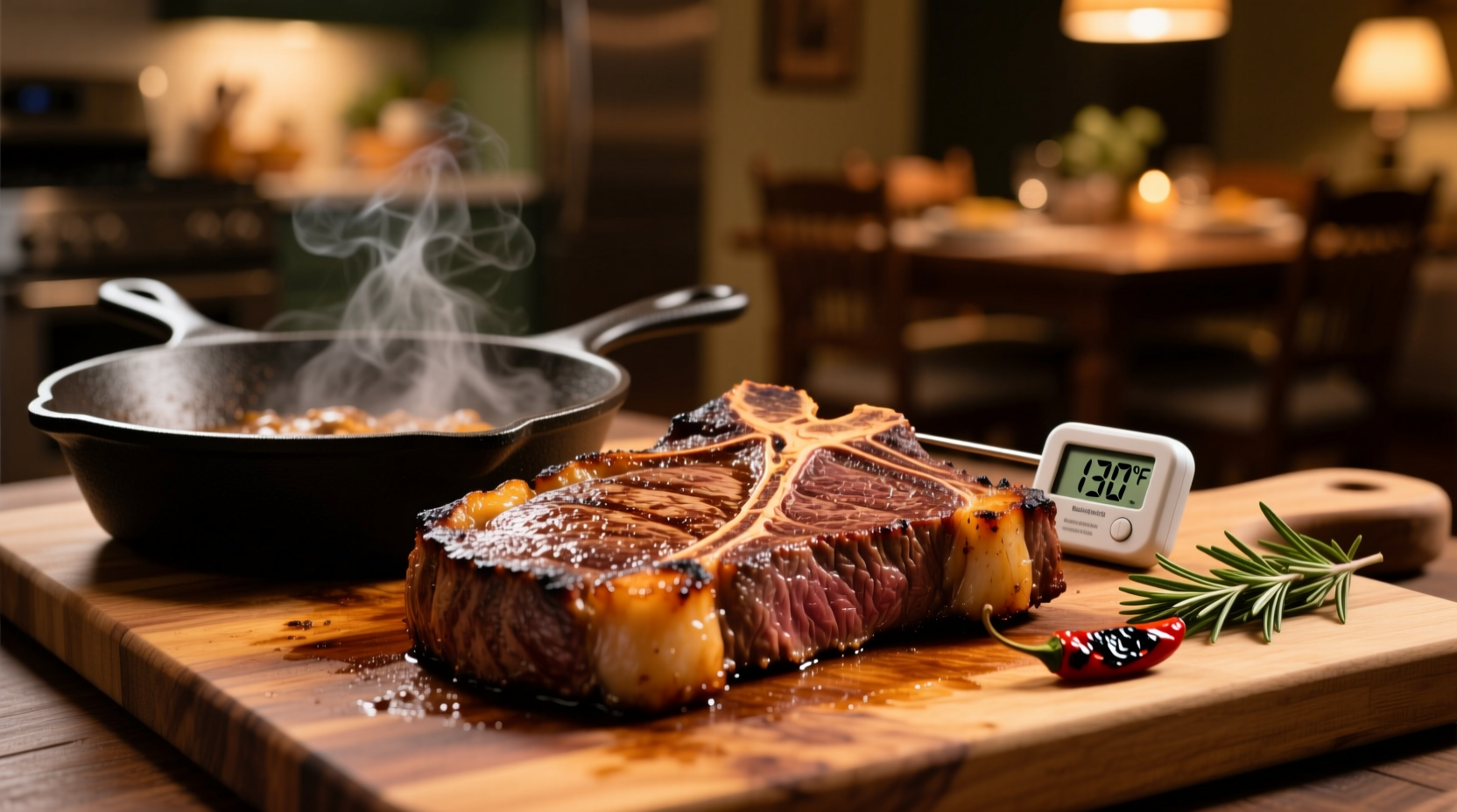 elevate home cooked steak dinners by pre heating your p