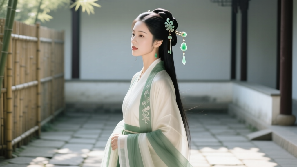 Complete Hanfu Ensembles: A Guide to Jade Hair Pins