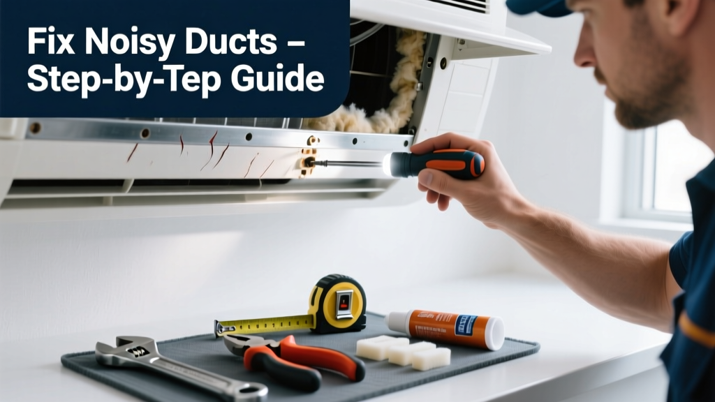 How to Fix Noisy HVAC Ducts Making Unusual Sounds