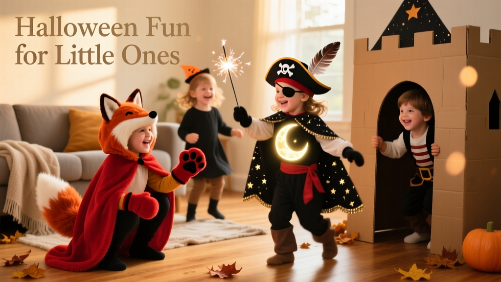 Safe, Comfortable & Developmentally Appropriate Halloween Costume Ideas for Kids Ages 1–10