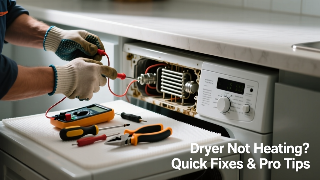 Dryer Not Heating in Kitchen: Quick Fixes & Pro Tips