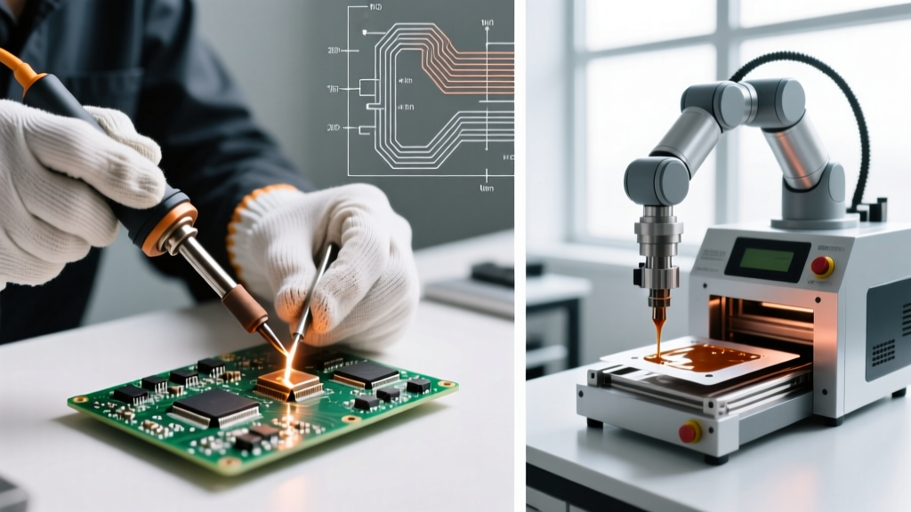 Manual vs. Automatic Soldering Machine: PCB Assembly Comparison