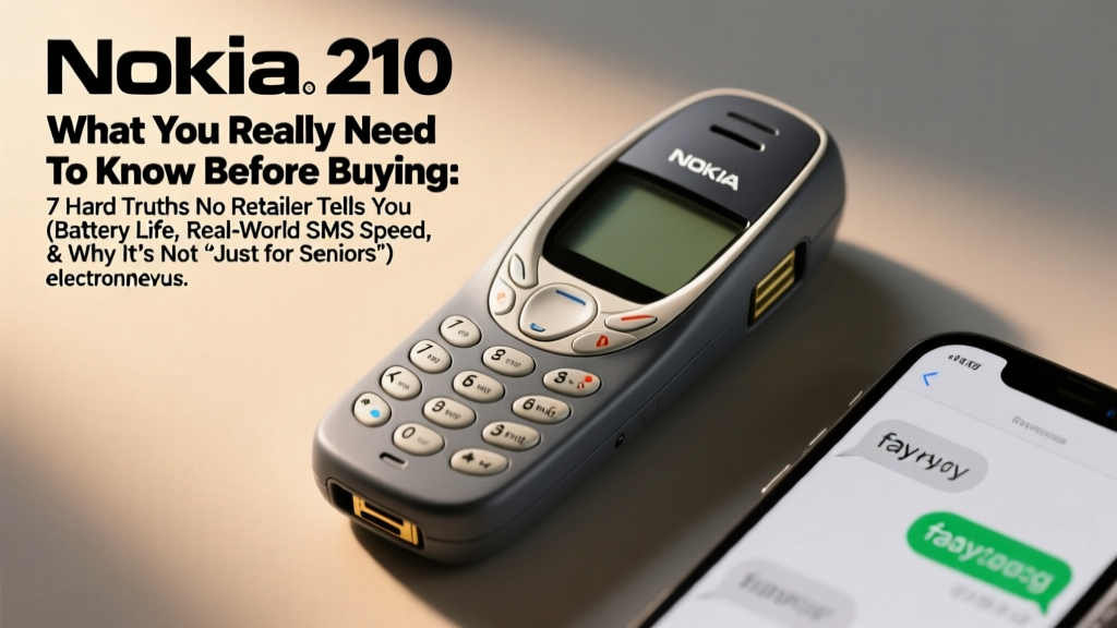 Nokia 210 What You Really Need To Know Before Buying: 7 Hard Truths No Retailer Tells You (Battery Life, Real-World SMS Speed, & Why It’s Not ‘Just for Seniors’)