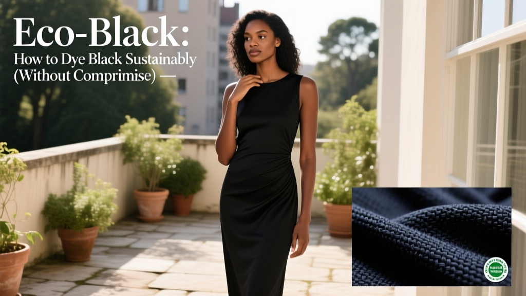Eco-Black: How to Dye Black Sustainably (Without Compromise)