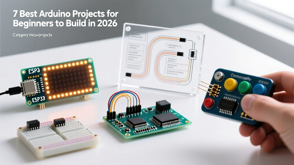 7 Best Arduino Projects for Beginners to Build in 2026