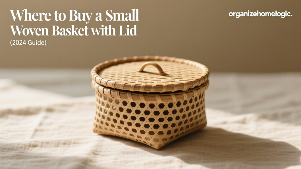 Where to Buy a Small Woven Basket with Lid (2024 Guide)