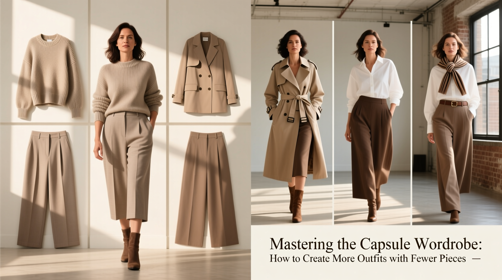 mastering the capsule wardrobe how to create more outfits with fewer pieces