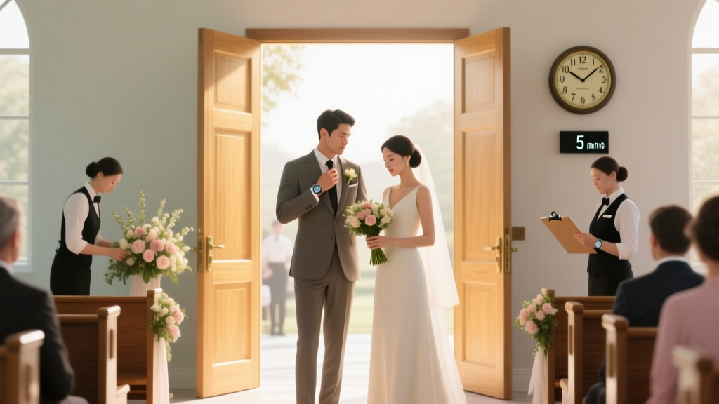 Wedding Ceremony Arrival Time: How Early to Show Up
