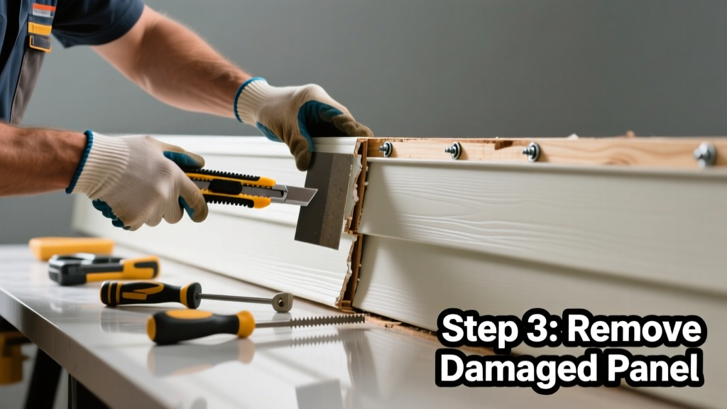How to Replace a Warped Section of Vinyl Siding