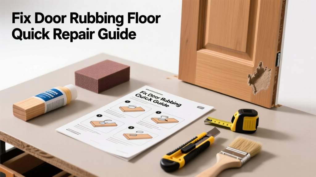 Fix Door Rubbing Floor: Quick Repair Guide