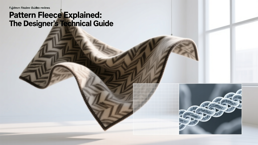 Pattern Fleece Explained: The Designer’s Technical Guide