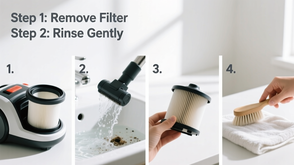 How to Clean a Vacuum Filter: Step-by-Step Guide