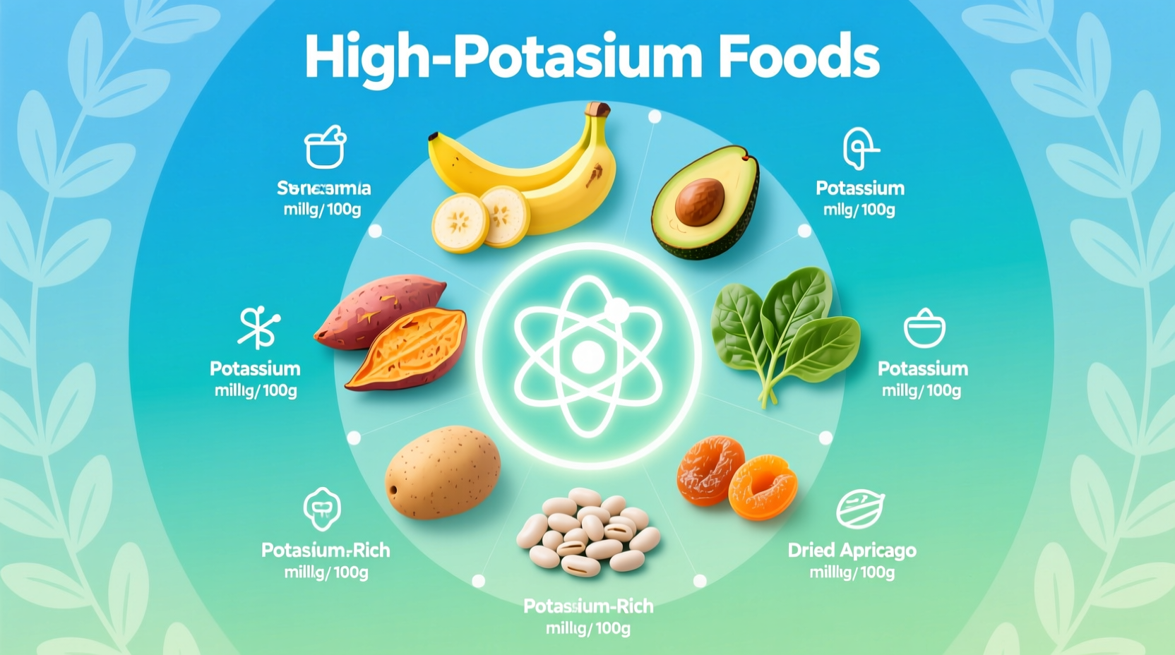 what food has a lot of potassium