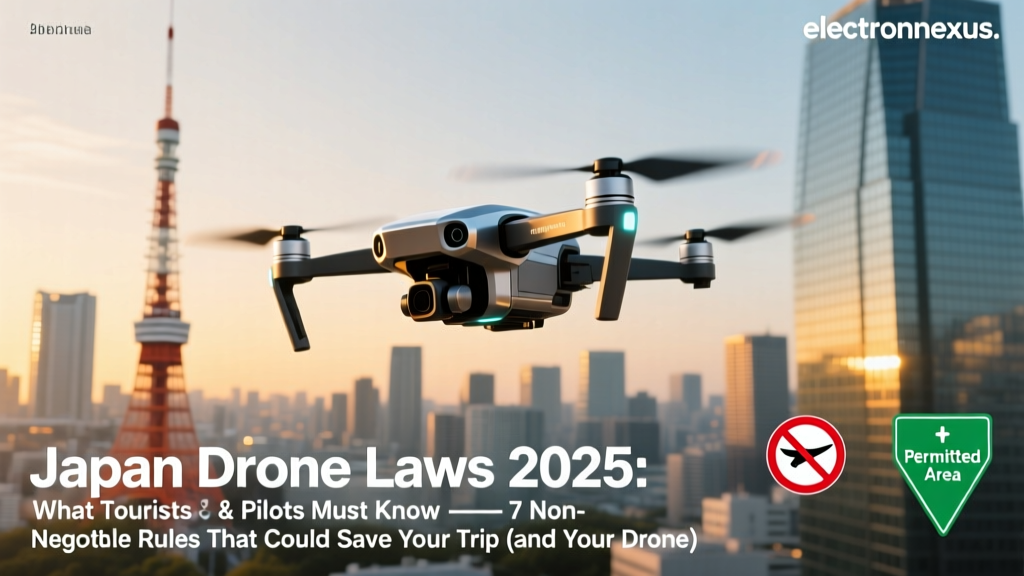 Japan Drone Laws 2025: What Tourists & Pilots Must Know — 7 Non-Negotiable Rules That Could Save Your Trip (and Your Drone)