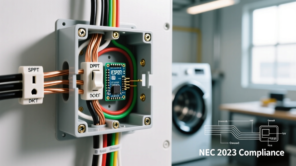 Wiring a Washer Dryer Electrical Outlet Box: NEC Diagrams & Guide