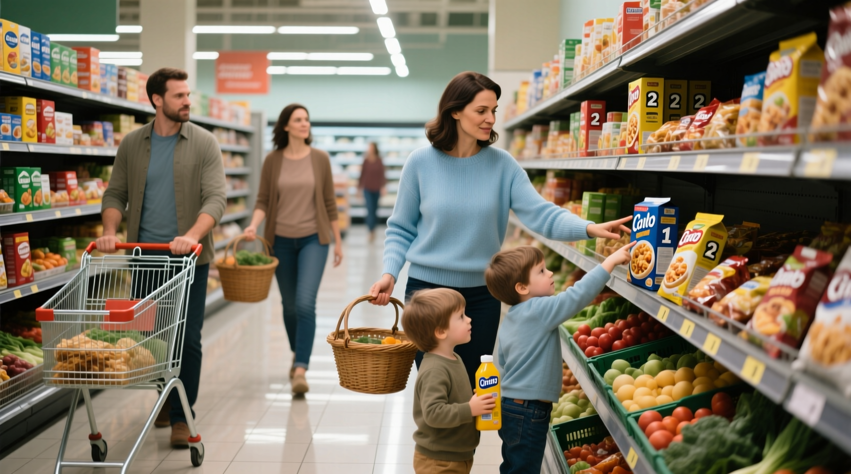 3 3 2 2 1 grocery shopping method