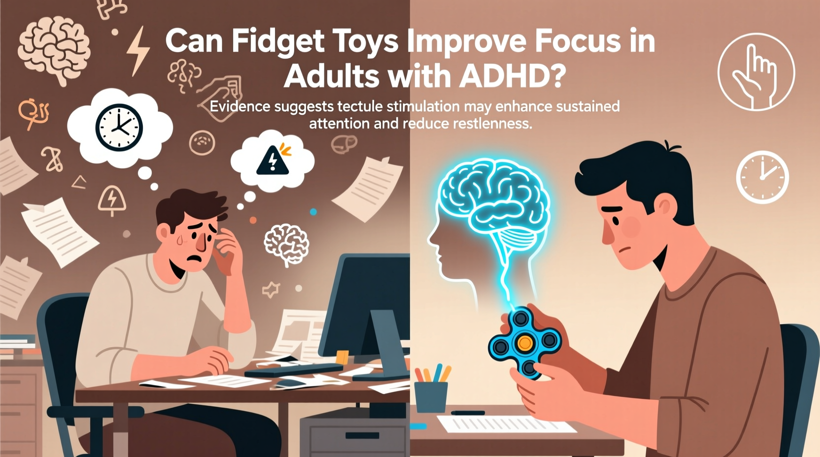 can fidget toys improve focus in adults with adhd