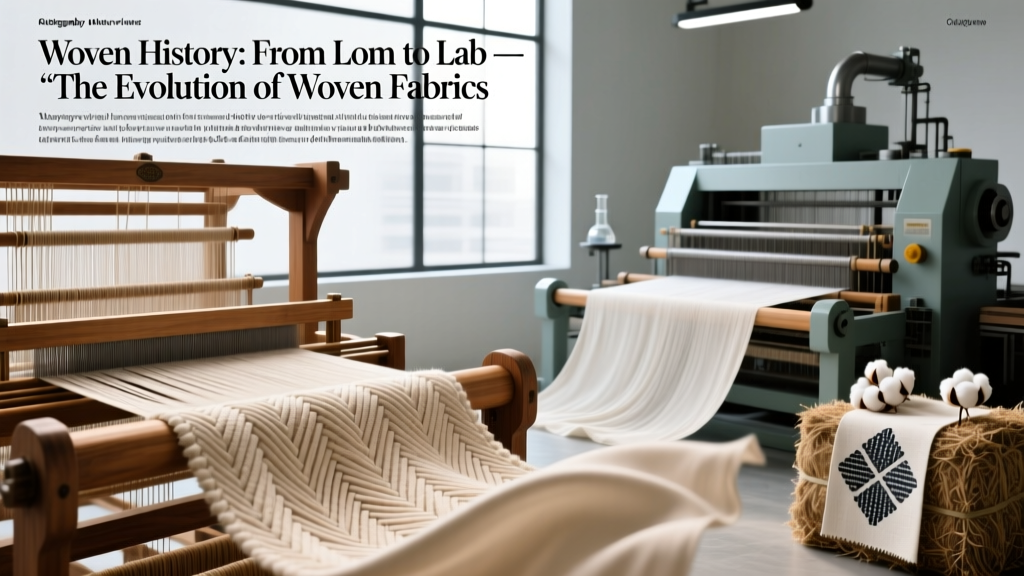 Woven History: From Loom to Lab — The Evolution of Woven Fabrics