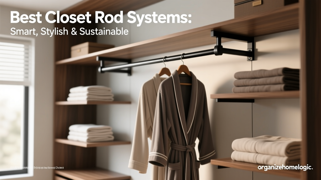 Best Closet Rod Systems: Smart, Stylish & Sustainable