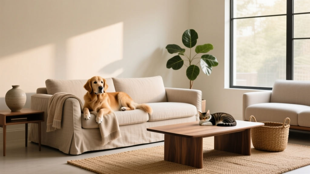 Best Slipcovered Sofas For Pet Owners