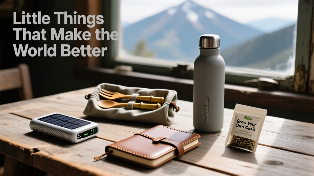 Little Things That Make The World Better: How Thoughtful Design, Ethical Choices, and Everyday Actions Create Real Impact
