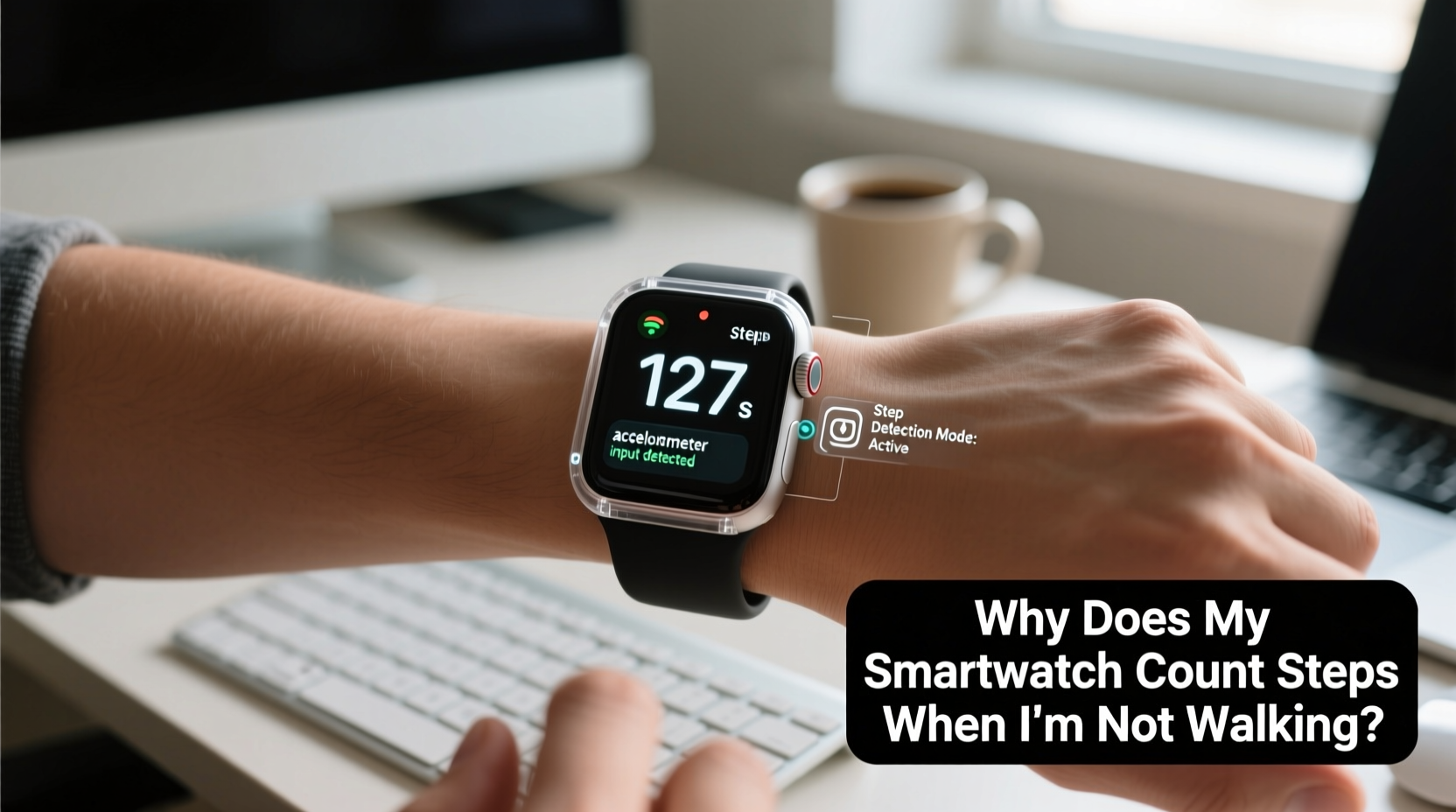why does my smartwatch count steps when im not walking sensor accuracy issues