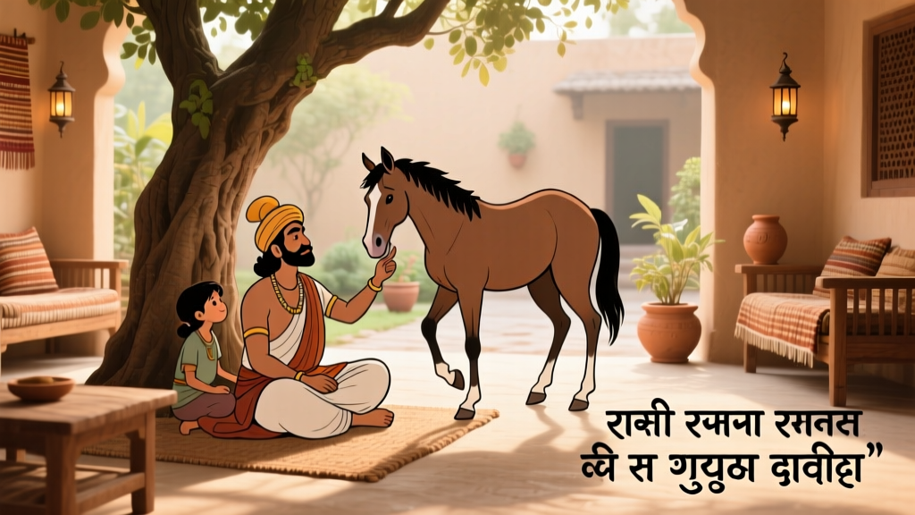 Tenali Rama and the Hungry Horse: A Timeless Tale of Wit, Nutrition, and Equine Care