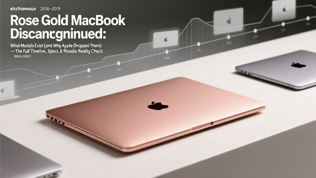 Rose Gold MacBook Discontinued: What Models Exist (and Why Apple Dropped Them) — The Full Timeline, Specs, & Resale Reality Check